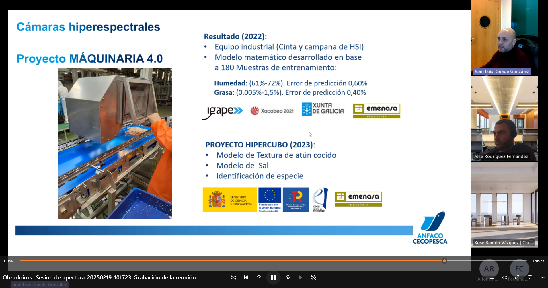 HIPERQVO presentado en los Obradoiros organizados por Clusaga